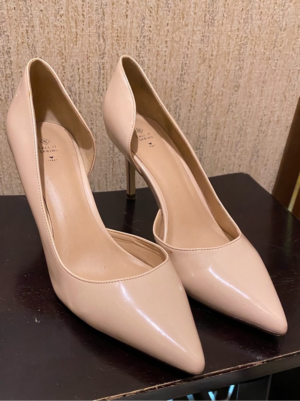 Call It Spring Nude Pointed-Toe Stiletto Pumps